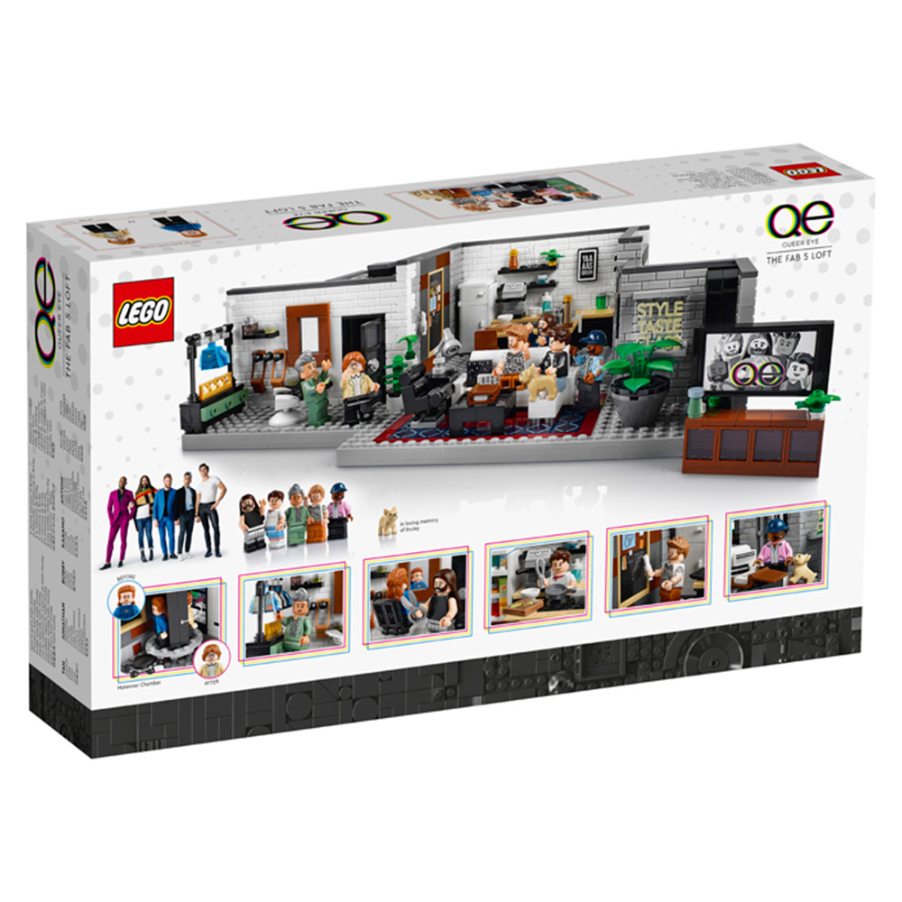 LEGO 10291 Icons Queer Eye The Fab 5 Loft Image 1