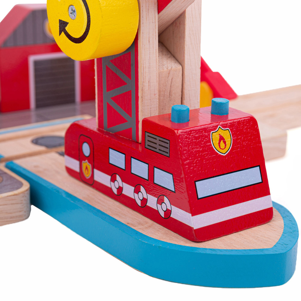 Bigjigs Rail Fire Sea Rescue Image 5