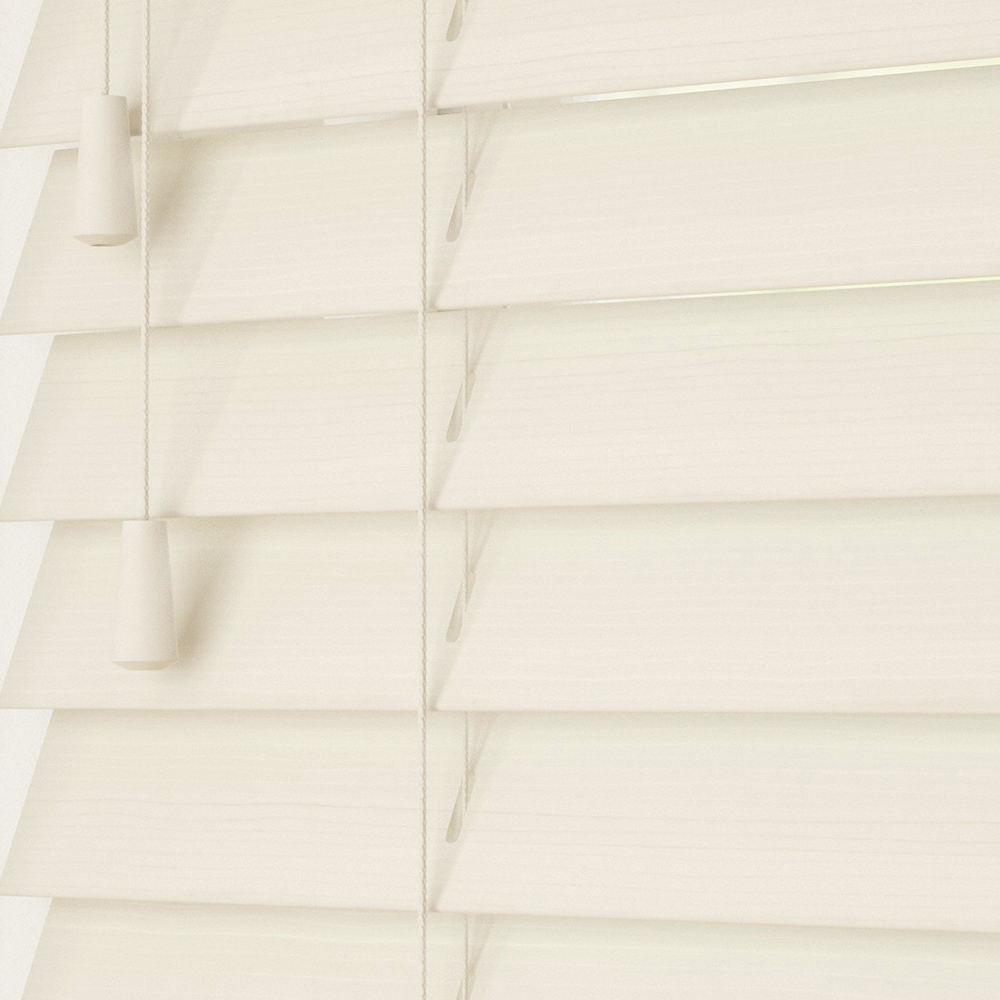 New Edge Blinds Grained Venetian Blinds Misty White 220cm Image 2