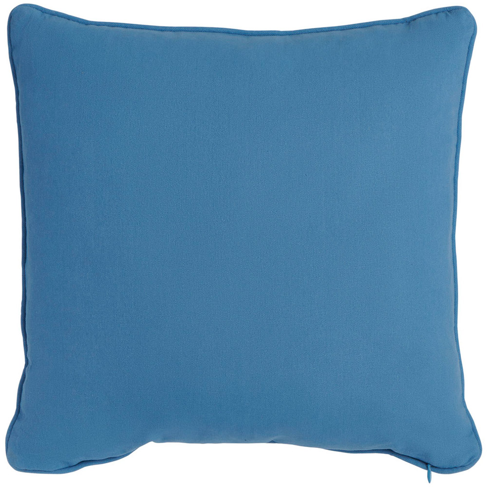 Wilko Bluetit Embroidery Cushion 43 x 43cm Wilko
