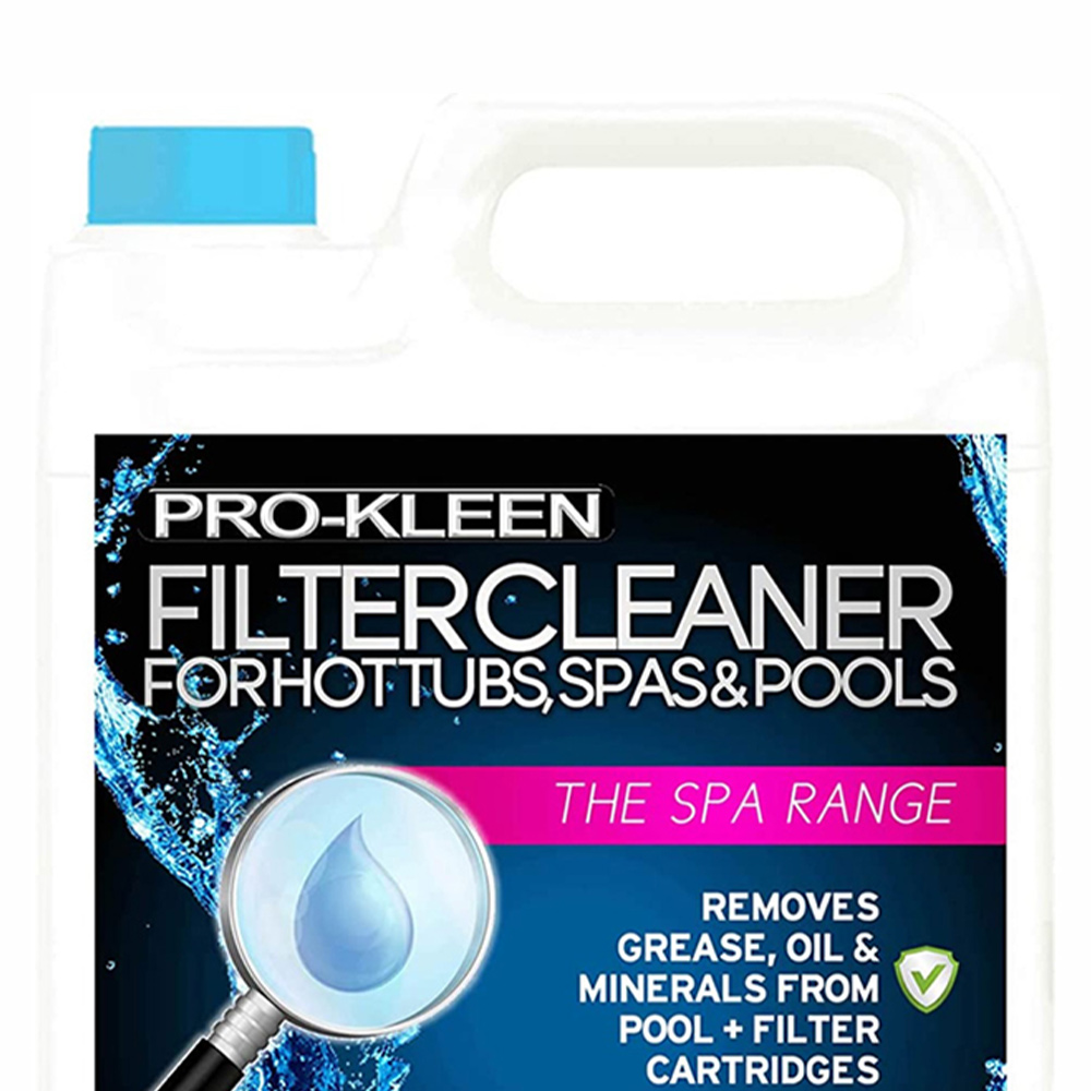 Pro-Kleen Hot Tub, Pool & Spa Filter Cartridge Cleaner 5 Litres Image 2