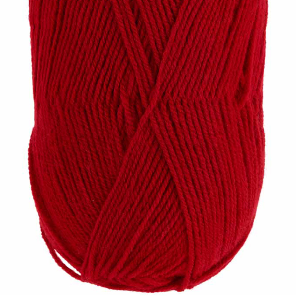 Wilko Double Knit Yarn Red 100g Image 3