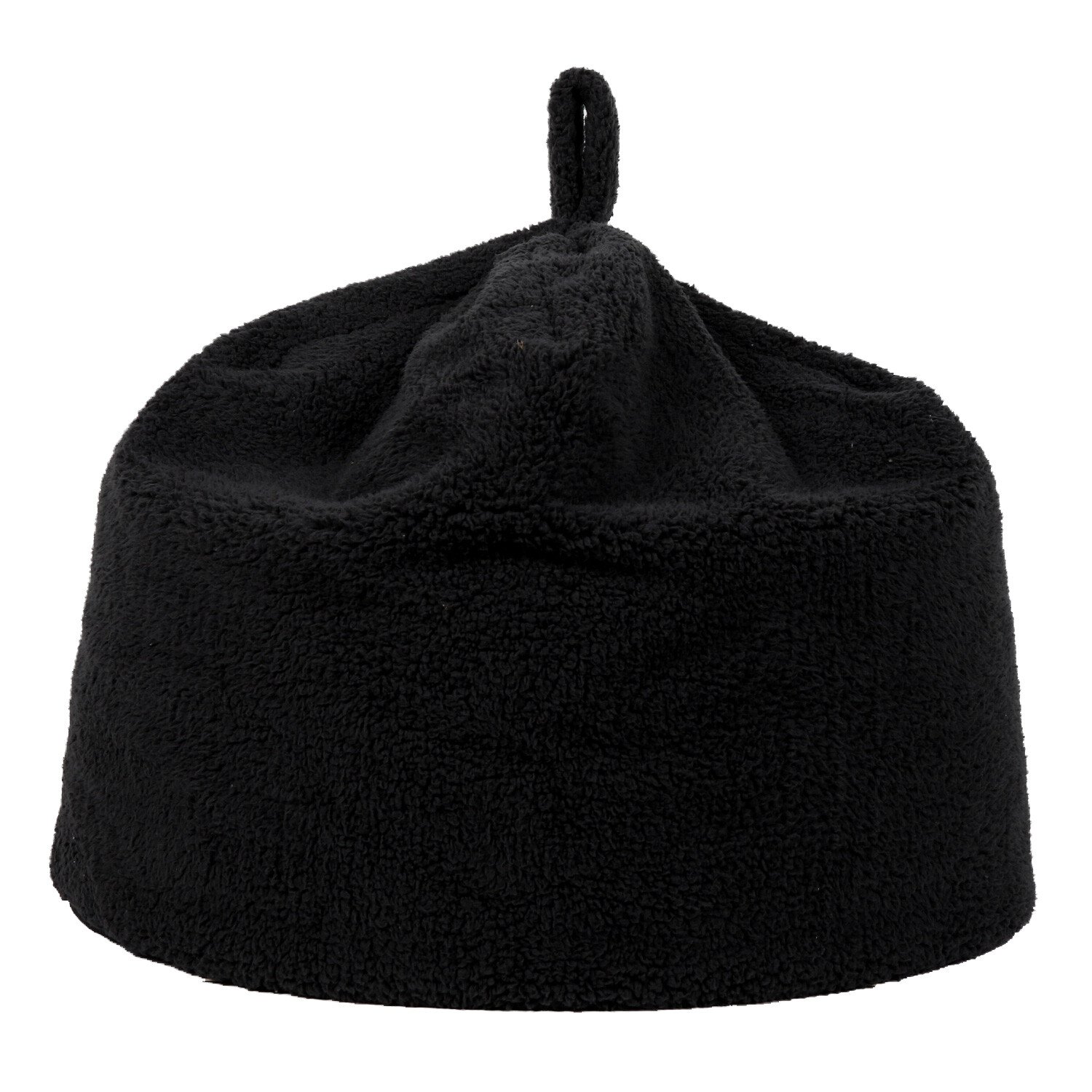 Divante Black Teddy Fleece Bean Bag Image 3