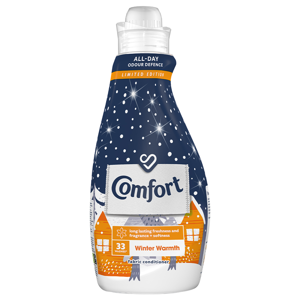 Comfort Limited Edition Winter Warmth Fabric Conditioner 33 Washes 1.16L Image 1