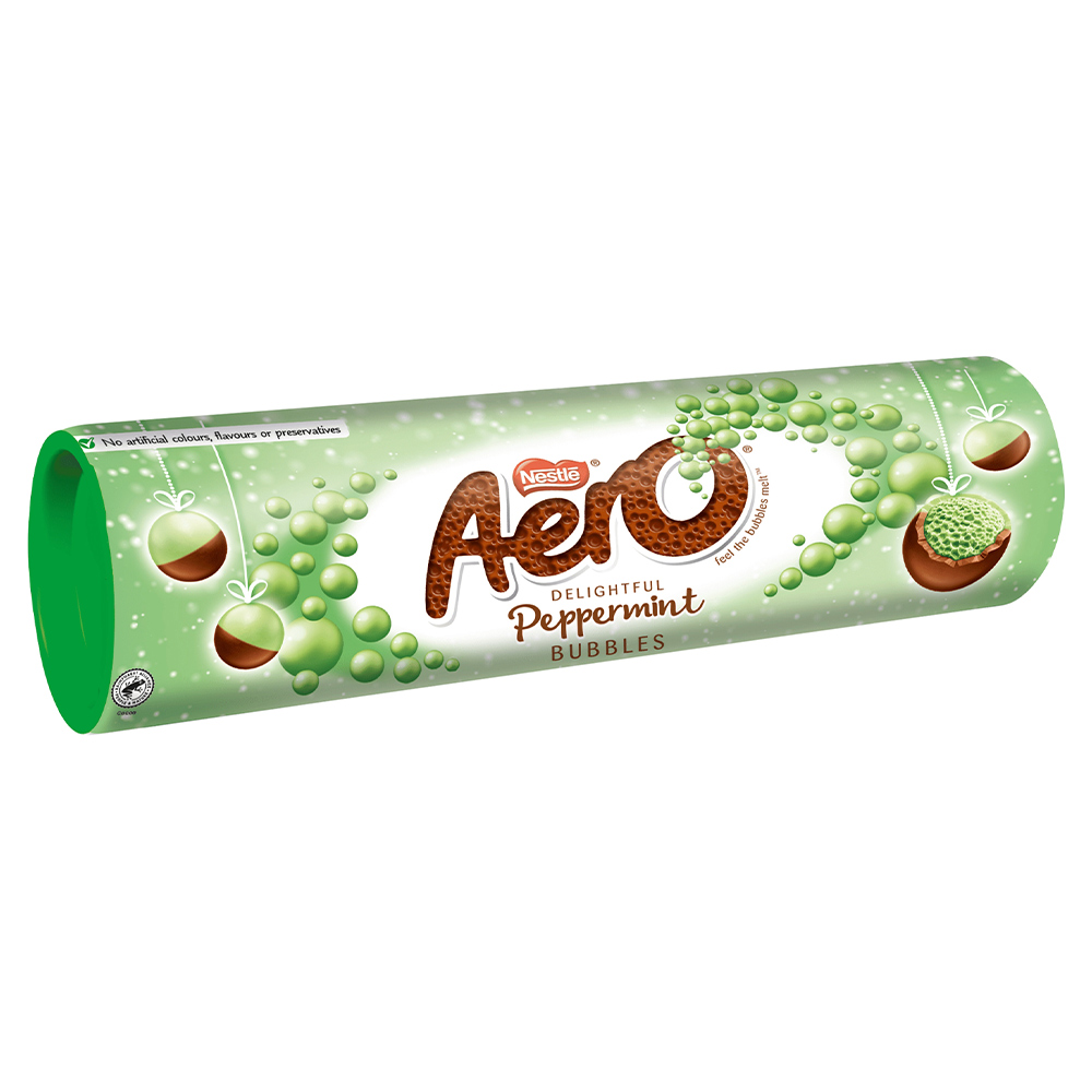 Aero Bubbles Peppermint Chocolate Giant Tube 70g Image 2