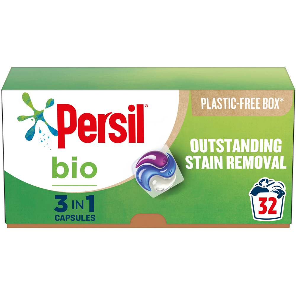 Persil 3 in 1 Bio Washing Capsules 32 Washes Image 2