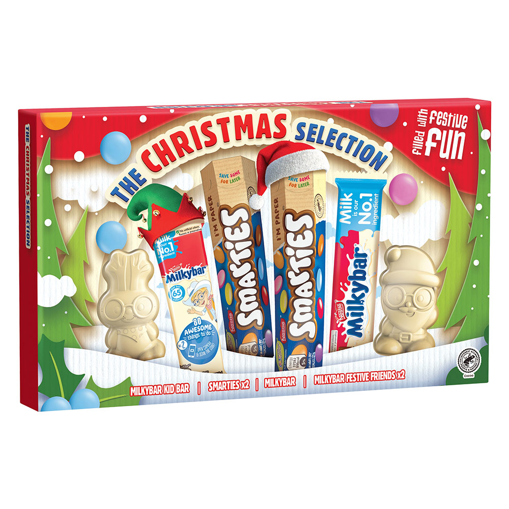 Nestle Medium Christmas Chocolate Selection Box 129g Image 2