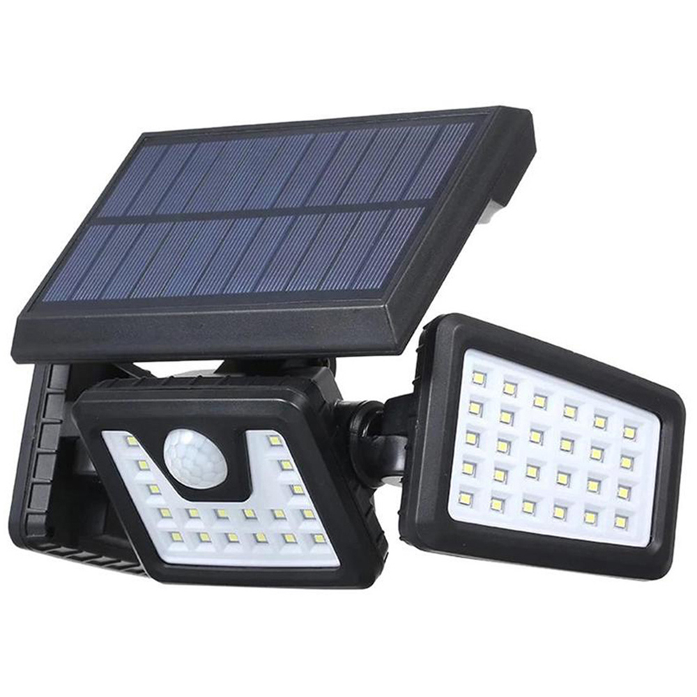 Ener-J Solar Sensor Wall Light with 3 Heads and Remote Image 4