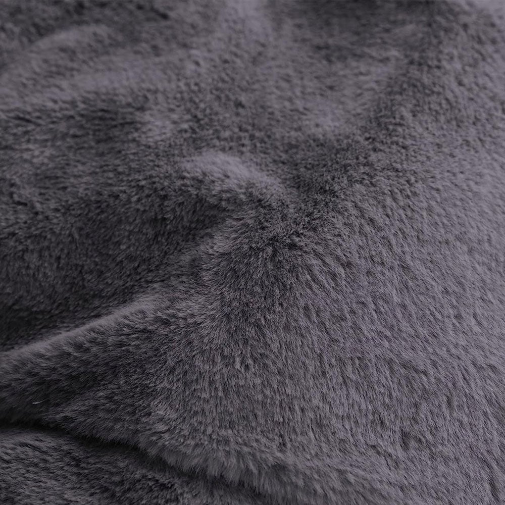 Slumberdown Dark Charcoal Elegantly Warm Lux Heated Throw 120 x 160cm Image 6