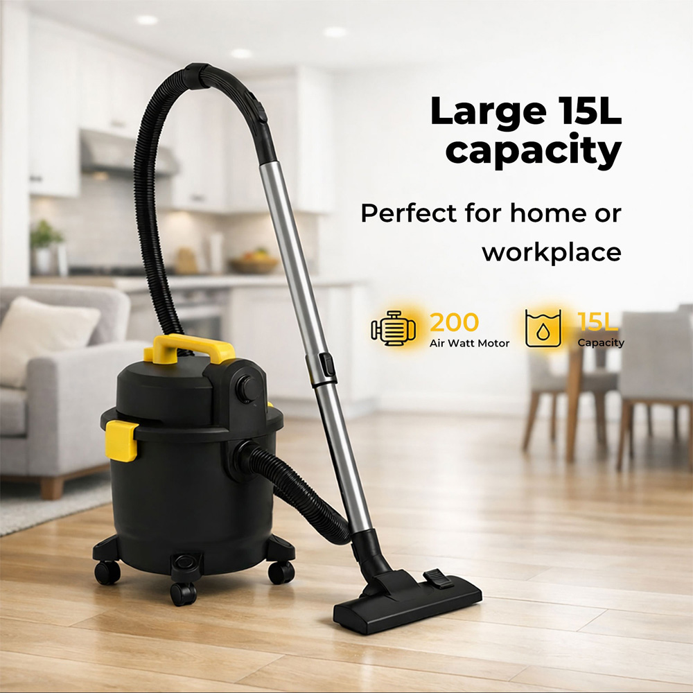 Spector RB1021-BK-UK Wet and Dry Cylinder Vacuum Cleaner 1000W Image 8