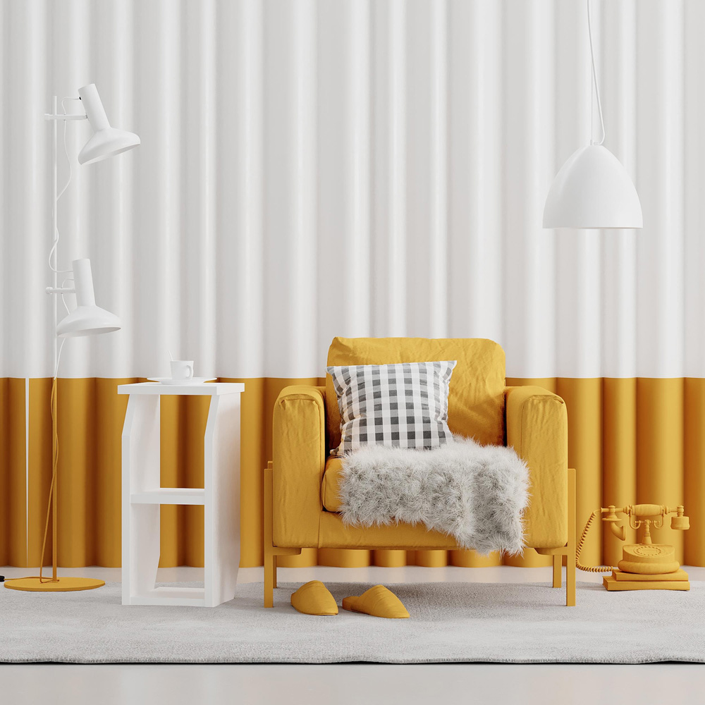 Decortie Tena 2 Shelf White Coffee Table Image 3