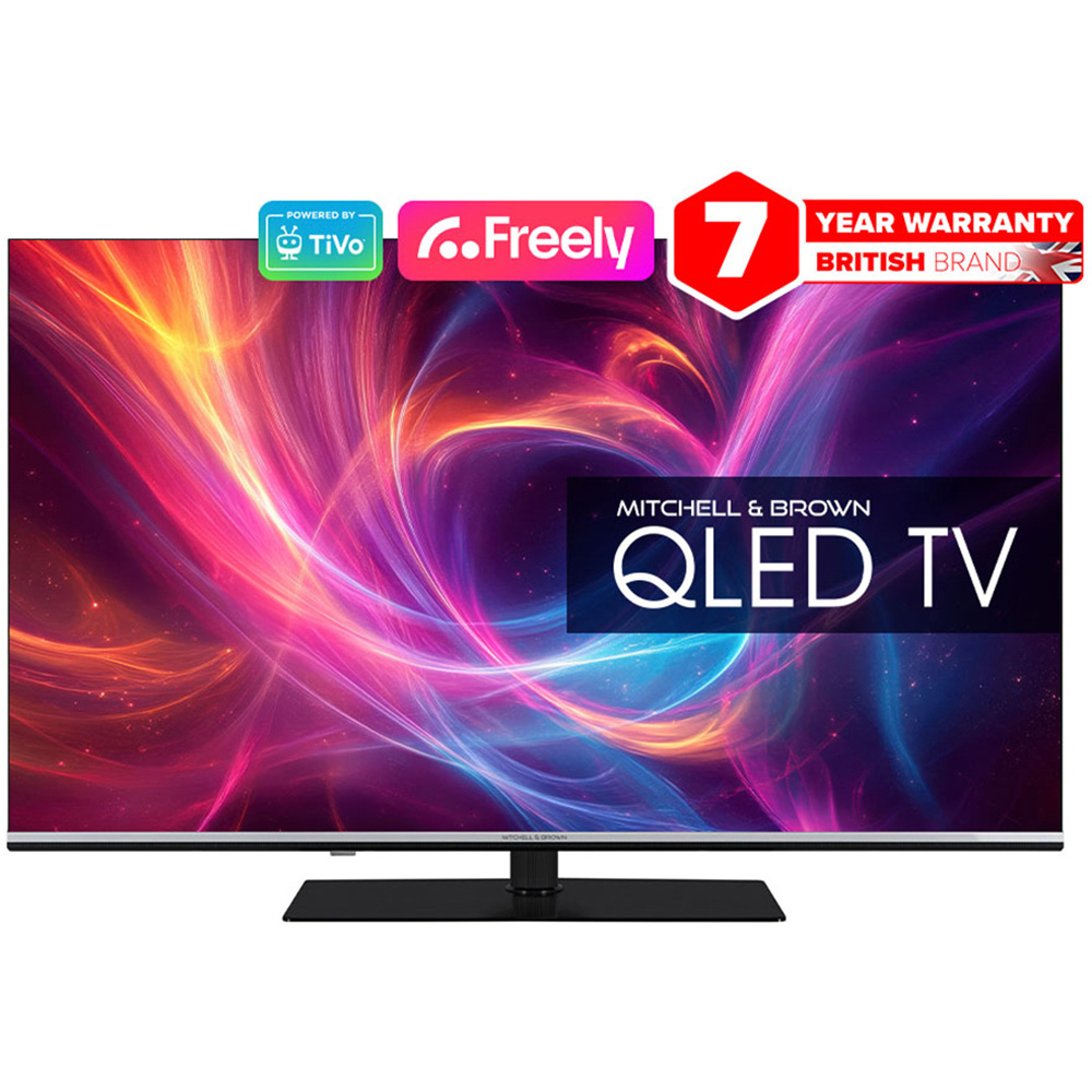 Mitchell & Brown 43 inch Ultra HD QLED TiVo Smart TV with Central Swivel Stand and Freely Image 4