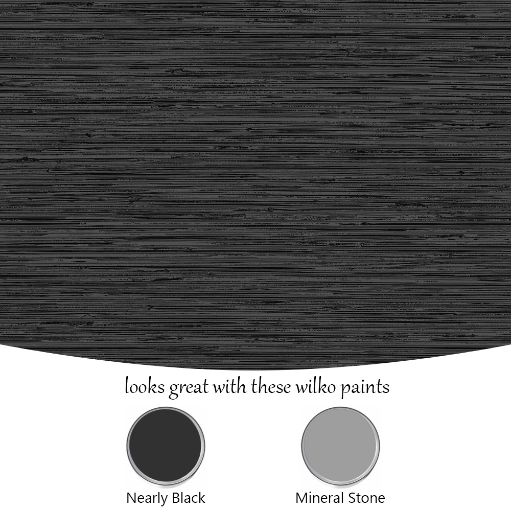 Superfresco Easy Serenity Plain Black Wallpaper Image 5