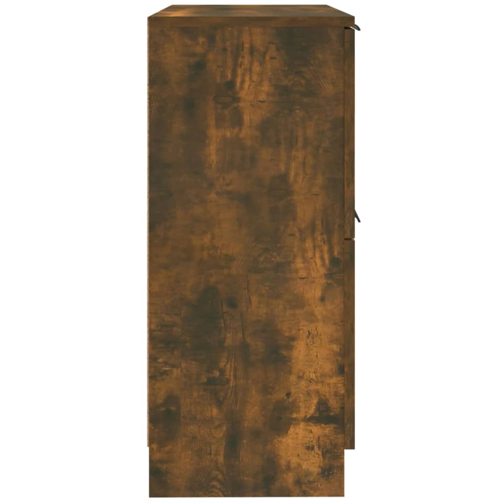 vidaXL 2 Door Smoked Oak Sideboard Image 7