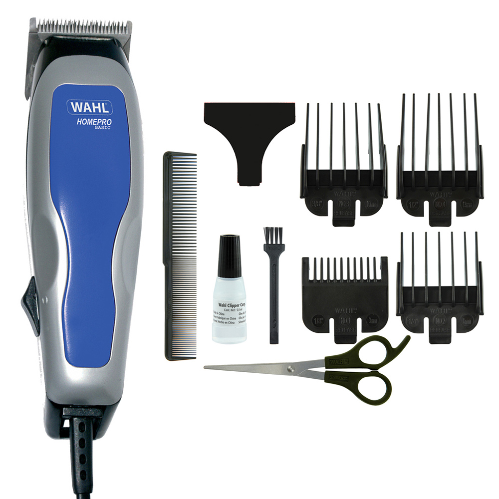 Wahl HomePro Basic Clipper Kit with 4 Combs Image 1