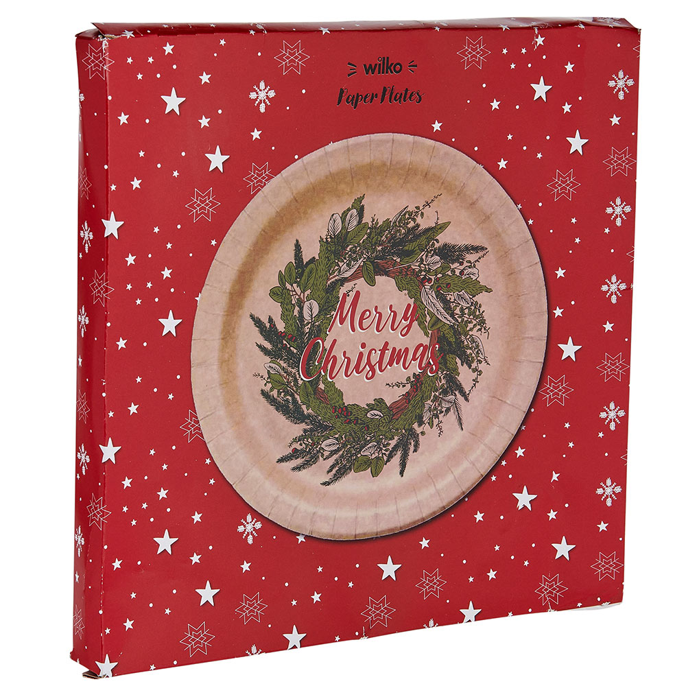 Wilko Winter Fables Plates 8 Pack Image 5