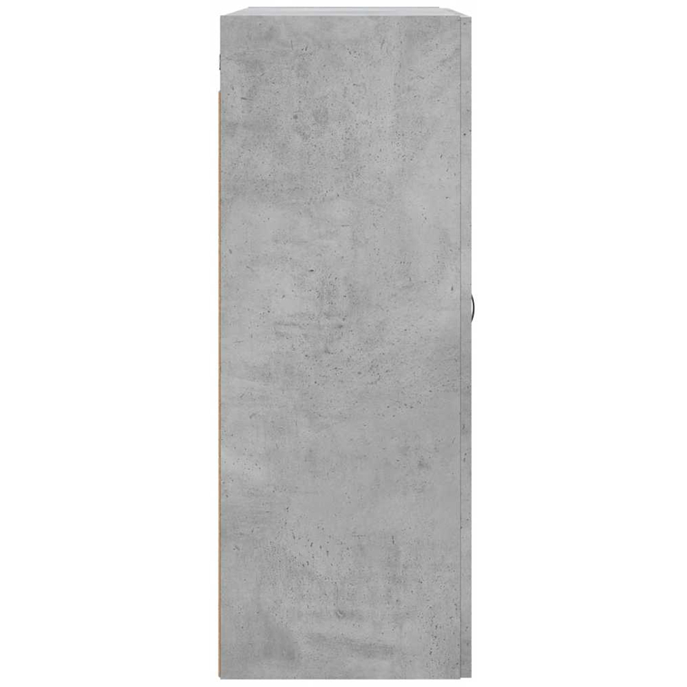 vidaXL 2 Door Concrete Grey Wall Mounted Cabinet Image 7