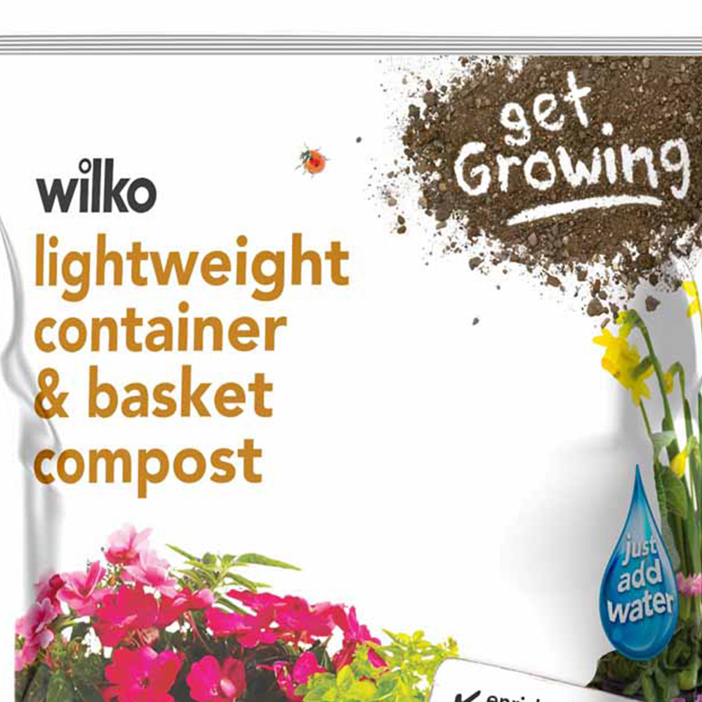 Wilko Lightweight Container and Basket Compost 15L Image 2