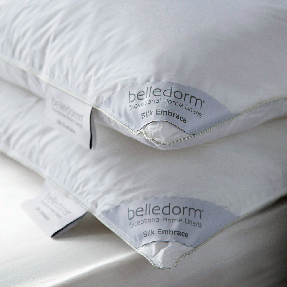Serene Silk Filled Embrace Pillow 48 x 74cm Image 2