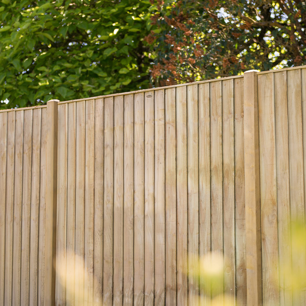Forest Garden 6 x 5ft Closeboard Fence Panel Image 6