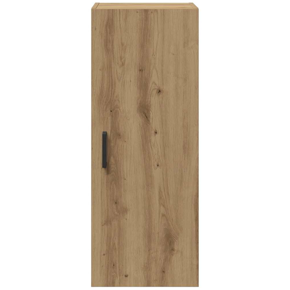 vidaXL Single Door Artisan Oak Wall Mounted Slim Cabinet Image 5