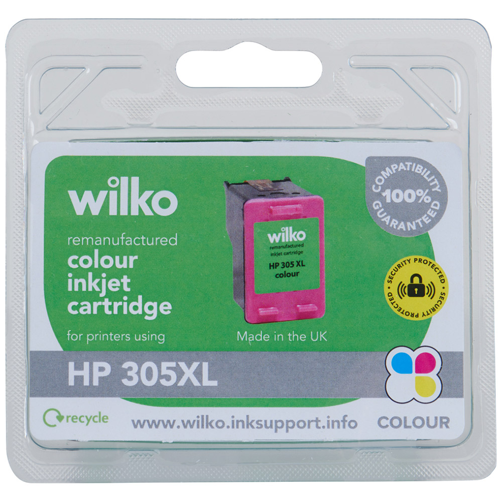Wilko HP305XL Colour Inkjet Cartridge Image 1
