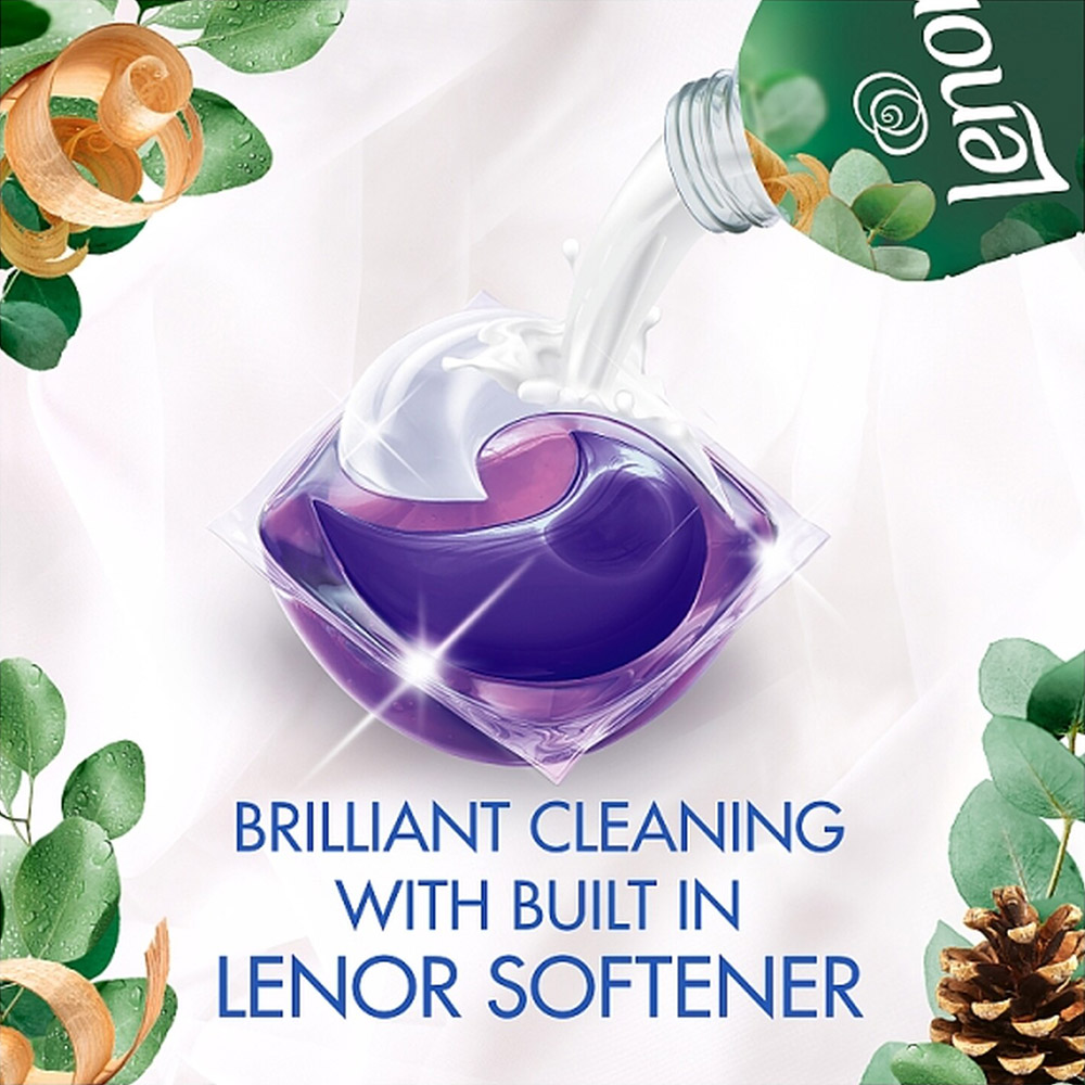 Bold Platinum Sandalwood and Eucalyptus Laundry Pod 38 Washes Image 3