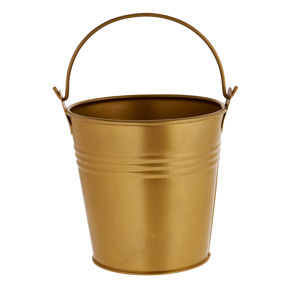 Single Wilko Mini Metal Planter Tins in Assorted Colours Image 6