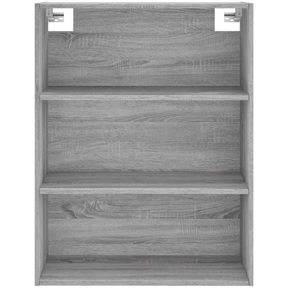 vidaXL Single Door 3 Drawer 3 Shelf Grey Sonoma Highboard Image 6