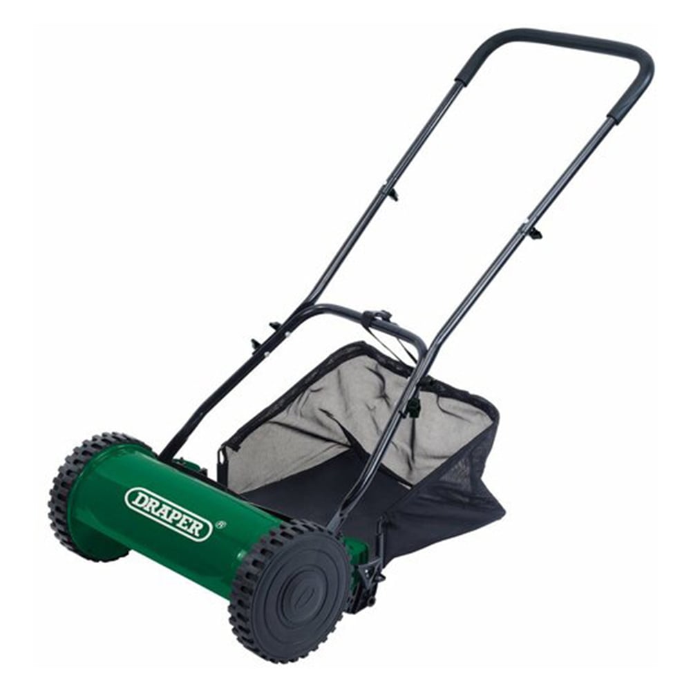 Draper 84749 Hand Propelled 38cm Cylinder Manual Lawn Mower Image 1