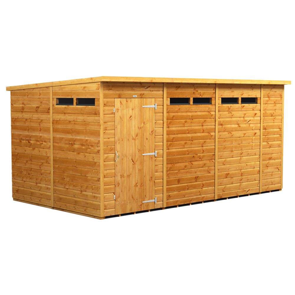 Power Sheds 14 x 8ft Pent Security Shed Image 1