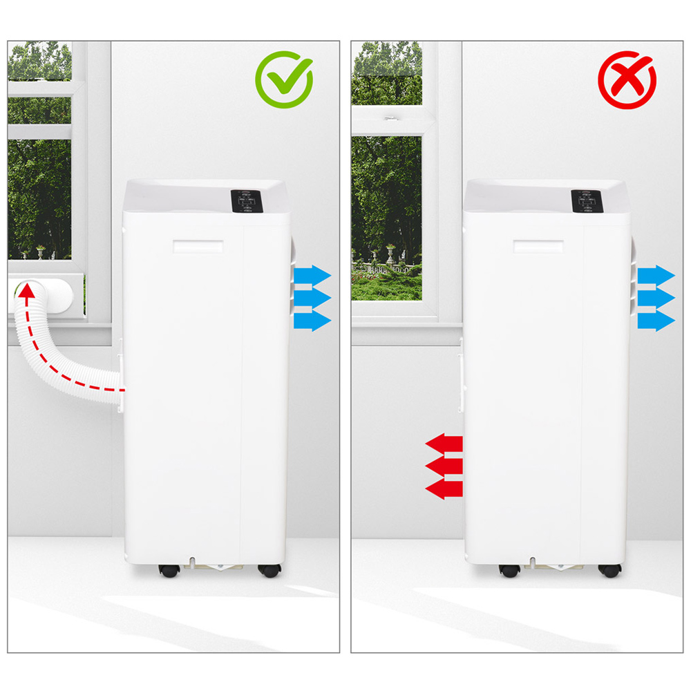 HOMCOM White Air Conditioner Image 3