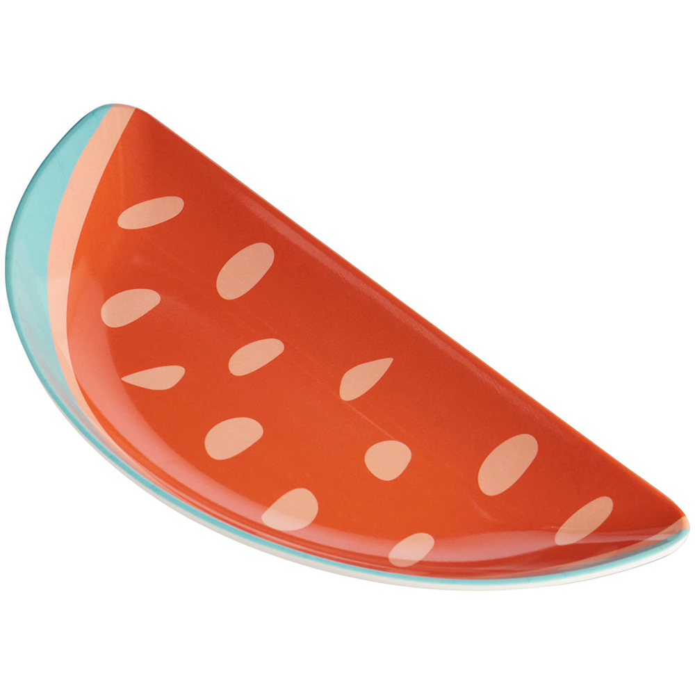 Wilko Summer Novelty Watermelon Side Plate Image 2