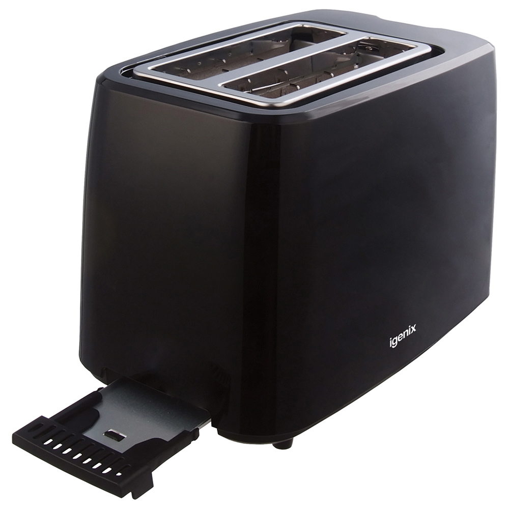 Igenix IG3012 Black 2 Slice Toaster 750W Image 6
