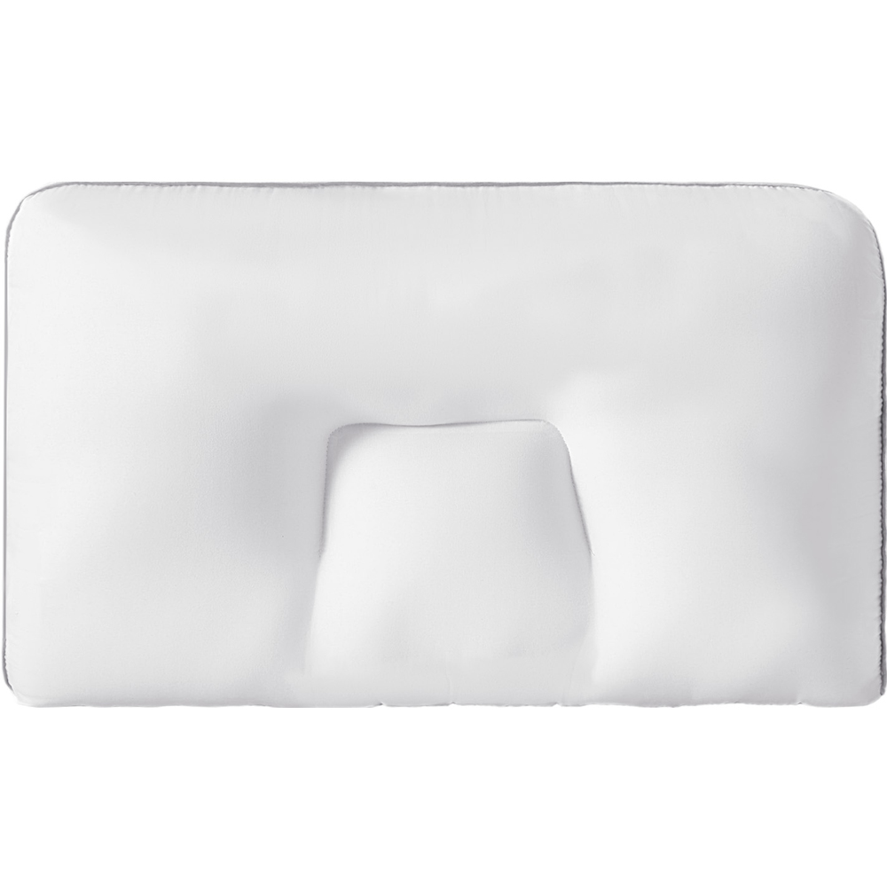 Living and Home Grey Quilted Cooling Supportive Pillow Insert 74 x 48cm 2 Pack Image 3