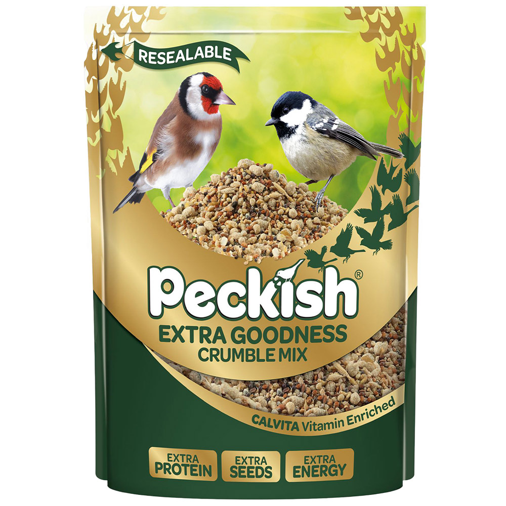 Peckish Bird Extra Goodness Crumble Mix 1kg Image 1