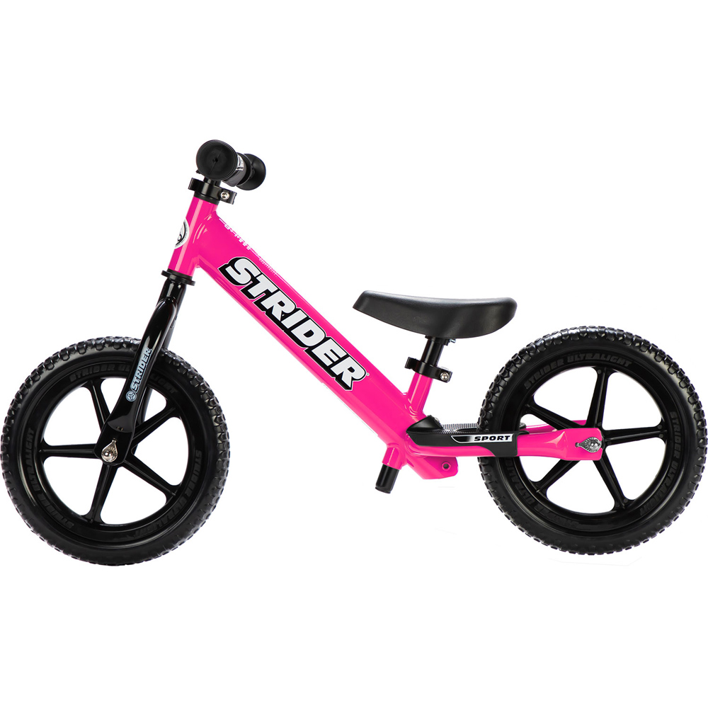 Strider Sport 12 inch Pink Balance Bike Image 2