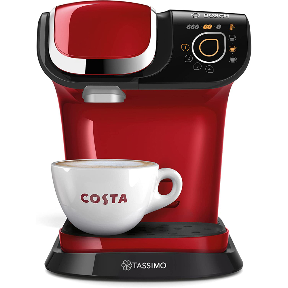 Tassimo by Bosch TAS6503GB My Way 2 Red 1.3L Coffee Machine Image 3