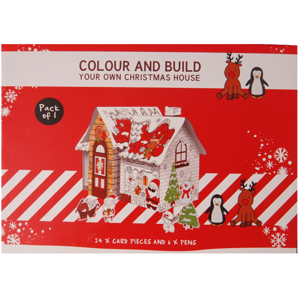 Crafty Club Paint and Build Your Own Christmas House Image