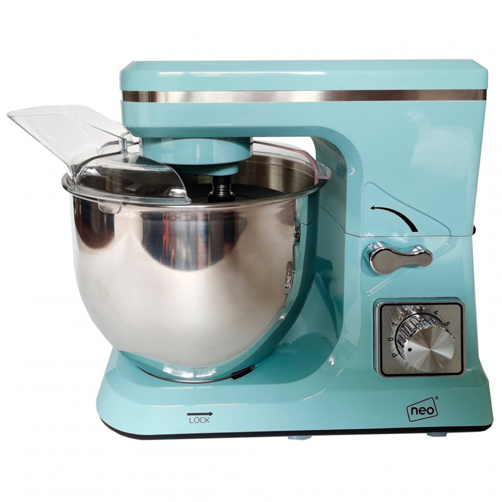 Neo Duck Egg Blue 5L 6 Speed 800W Electric Stand Food Mixer Image 1
