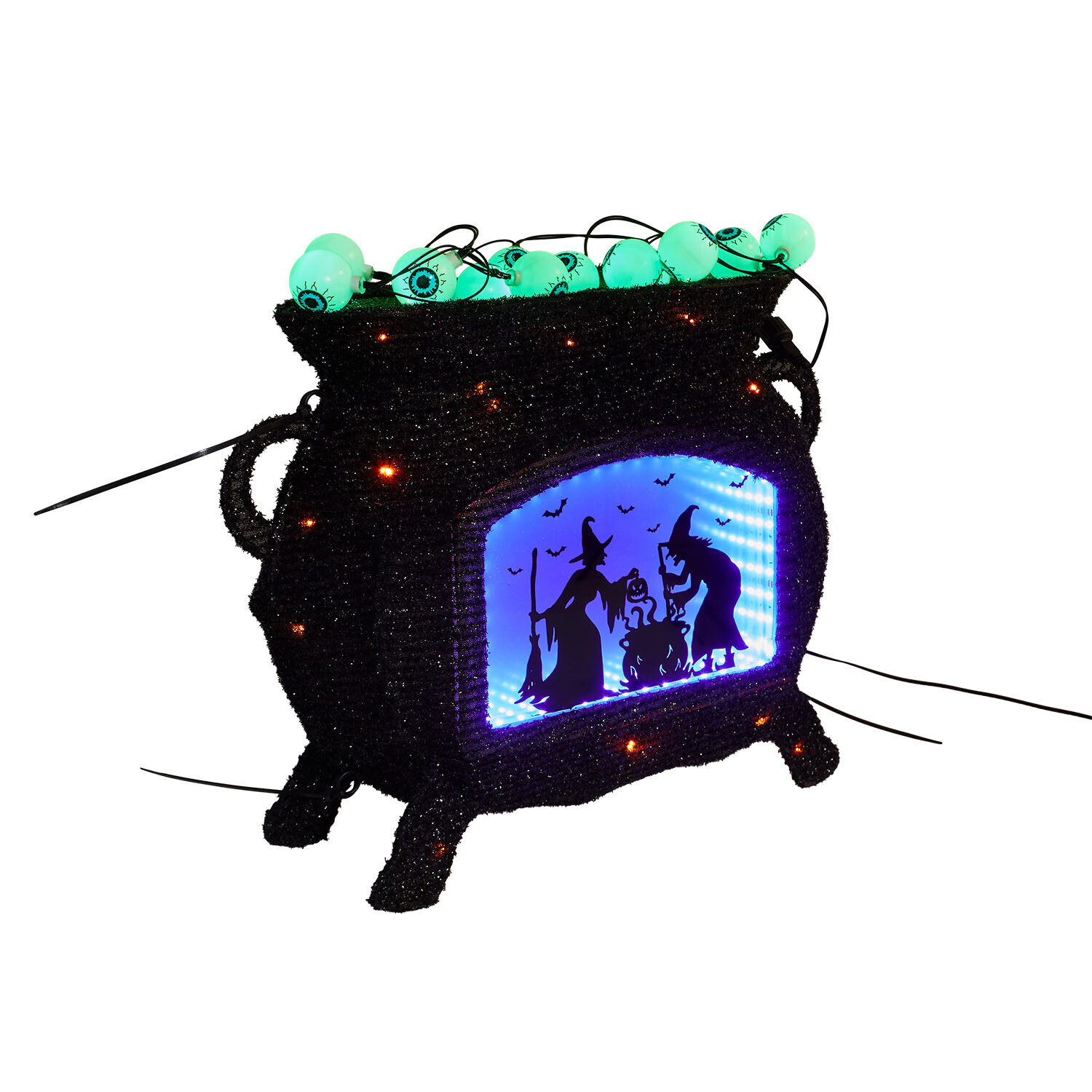 Light Up Witches Cauldron Black Image 3