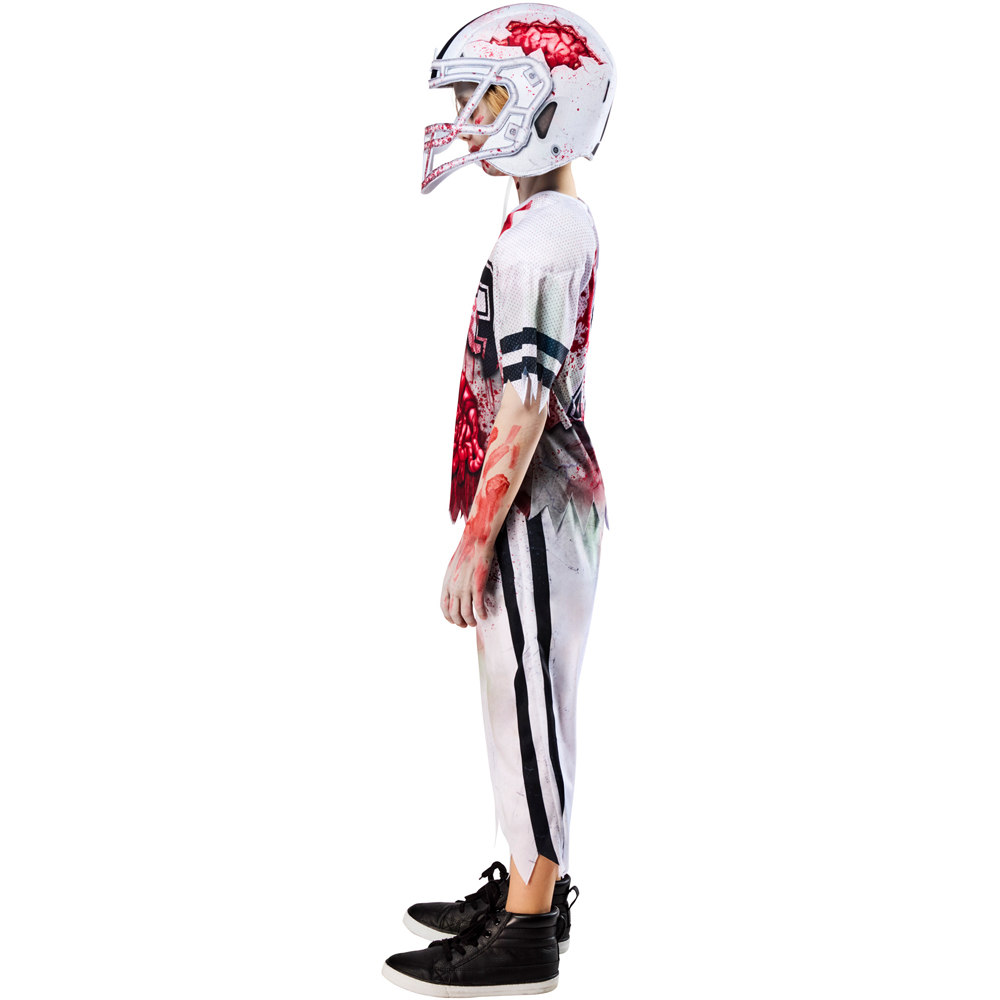 Rubies Zombie American Football Player Kids Halloween Costume 11 to 12 Years Image 4