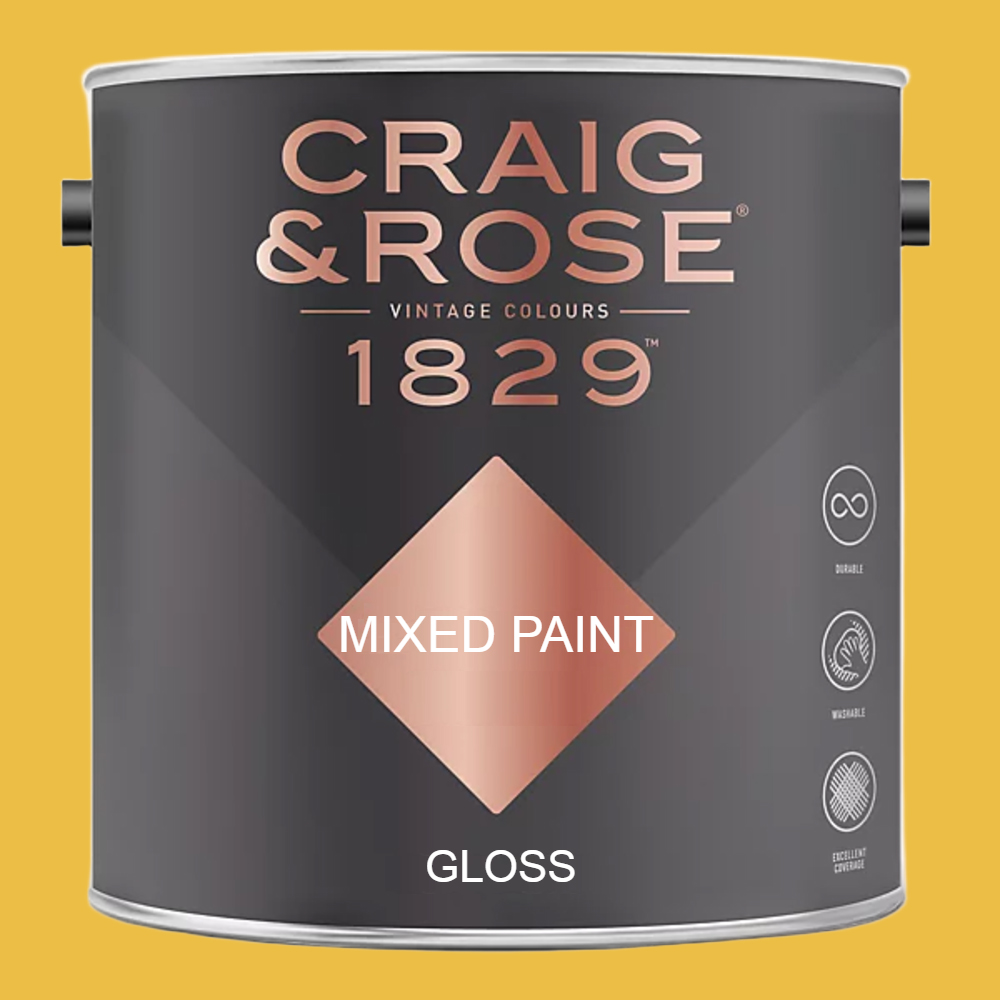 Craig & Rose 1829 Vintage Walls Wood and Metal Lamplighter Gloss Mixed Paint 2.5L Image 2