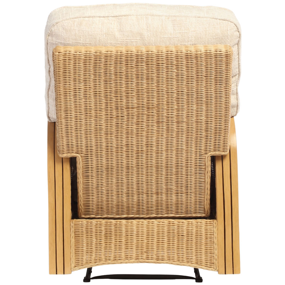 Desser Furniture Paris Cotton Cream Recliner Chair Image 8