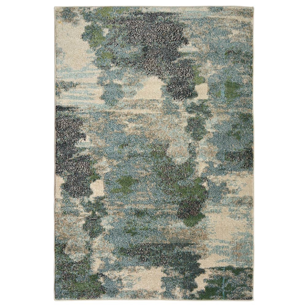 Homemaker Abstract Green Rug 160 x 230cm Image 1