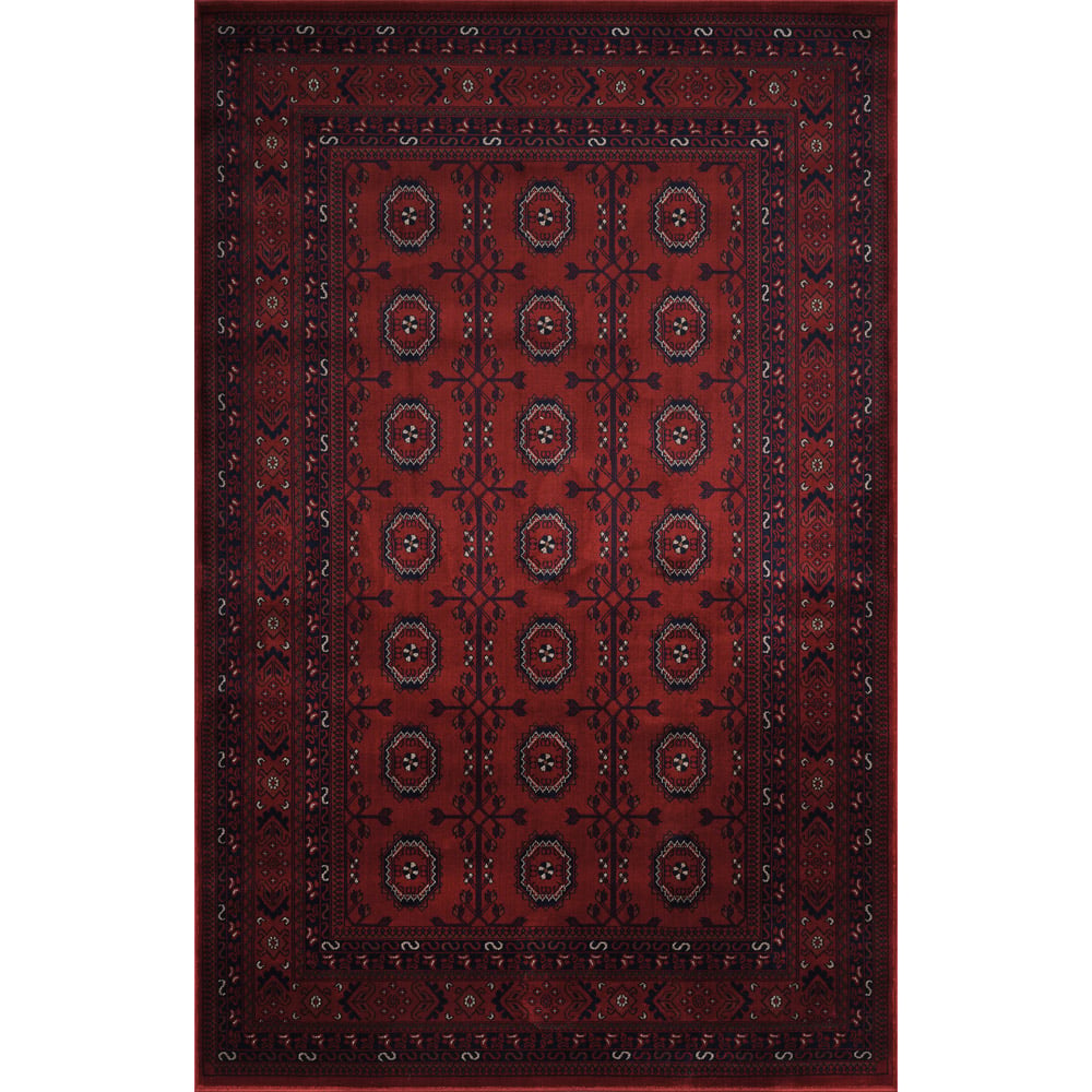 Desire Rugs Yasmin Red Traditional Bukhara Oriental Style Rug 60 x 220cm Image 5