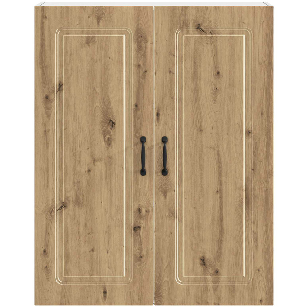 vidaXL 2 Door Artisan Oak Kitchen Wall Cabinet Image 4