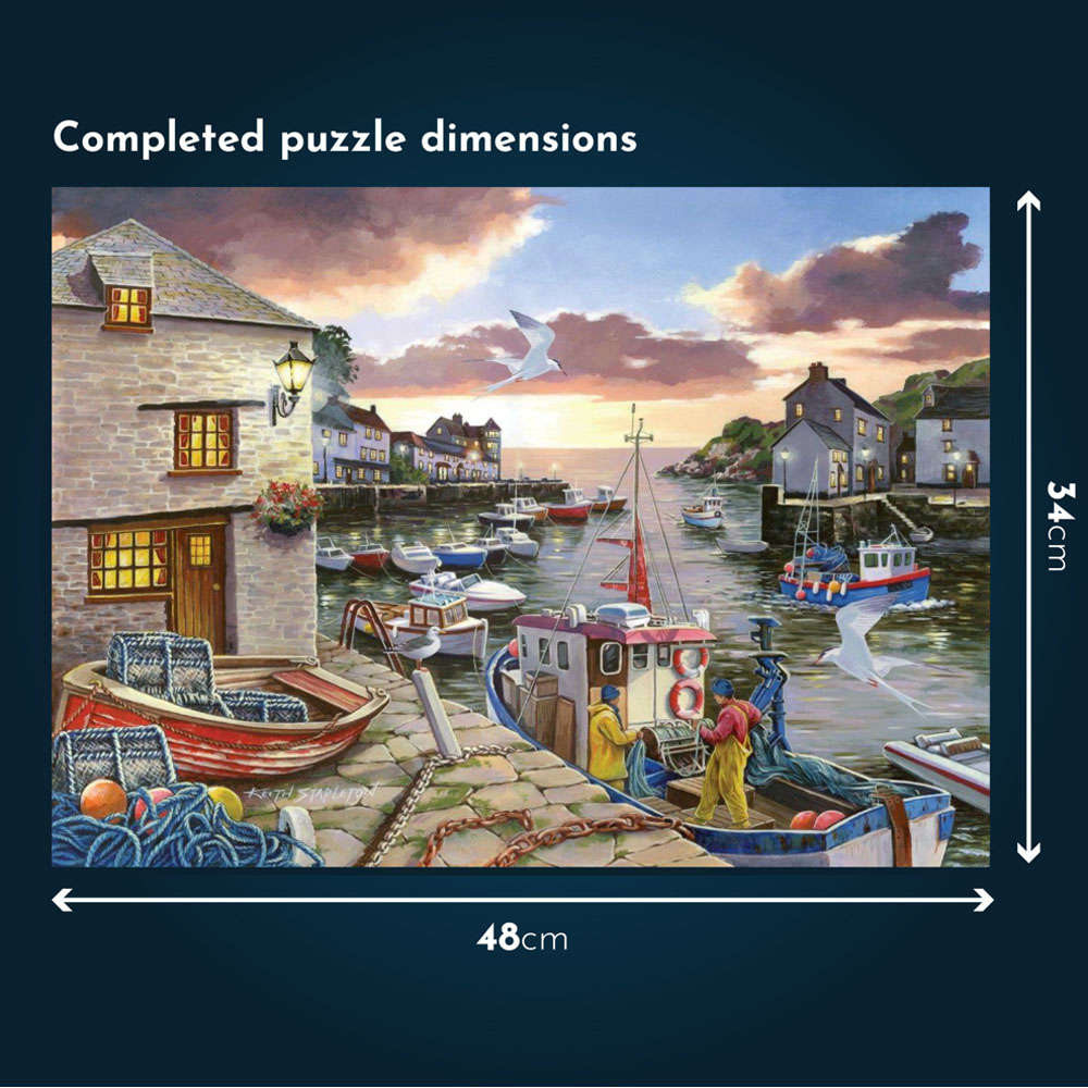 The House of Puzzles Farmer's Friends Big 250 Piece Jigsaw Puzzle 4 Pack Image 6