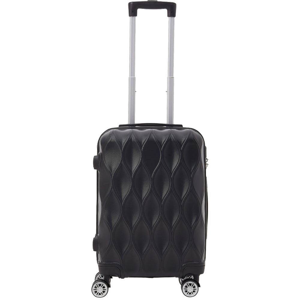 H&O Direct 20 inch Black ABS Hard Shell Travel Luggage Image 1