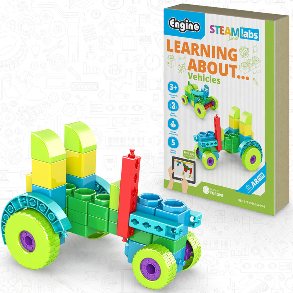 Engino Learning About Vehicles Building Set Image 2
